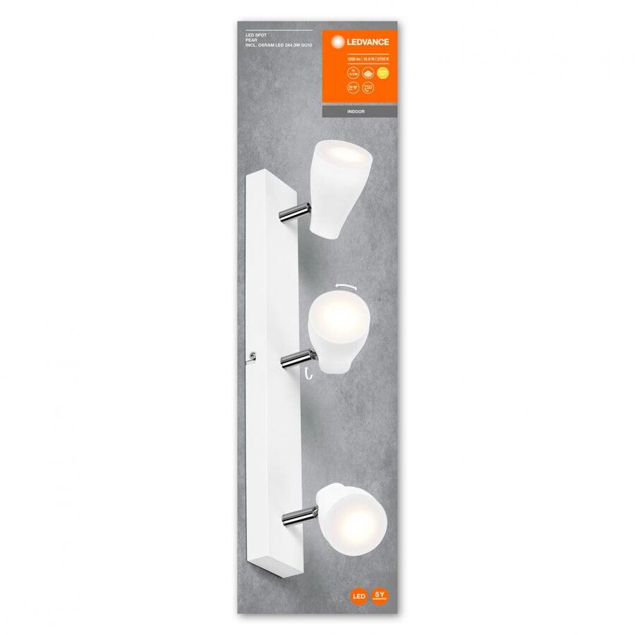 Spot LED 3x4.3W