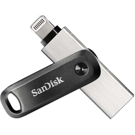 Memorie USB Sandisk iXpand 64GB USB Type-A / Lightning 3.2 Gen 2 Argintiu