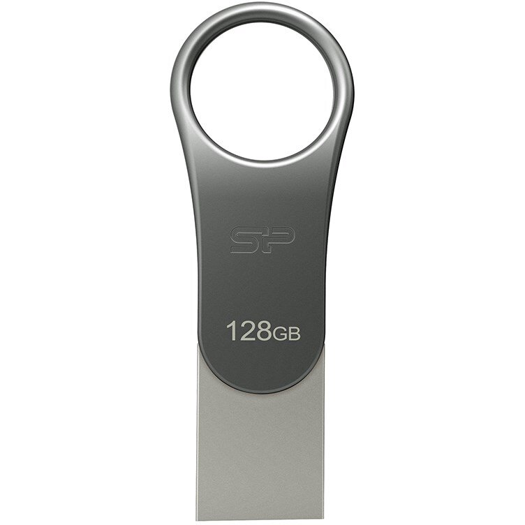 Memorie USB Mobile C80  128GB USB Type-A / USB Type-C 3.0  Titanium