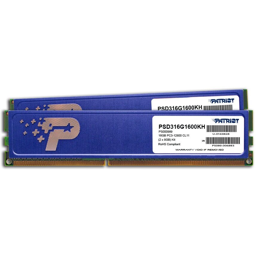 Memorie 16GB DDR3 1600MHz