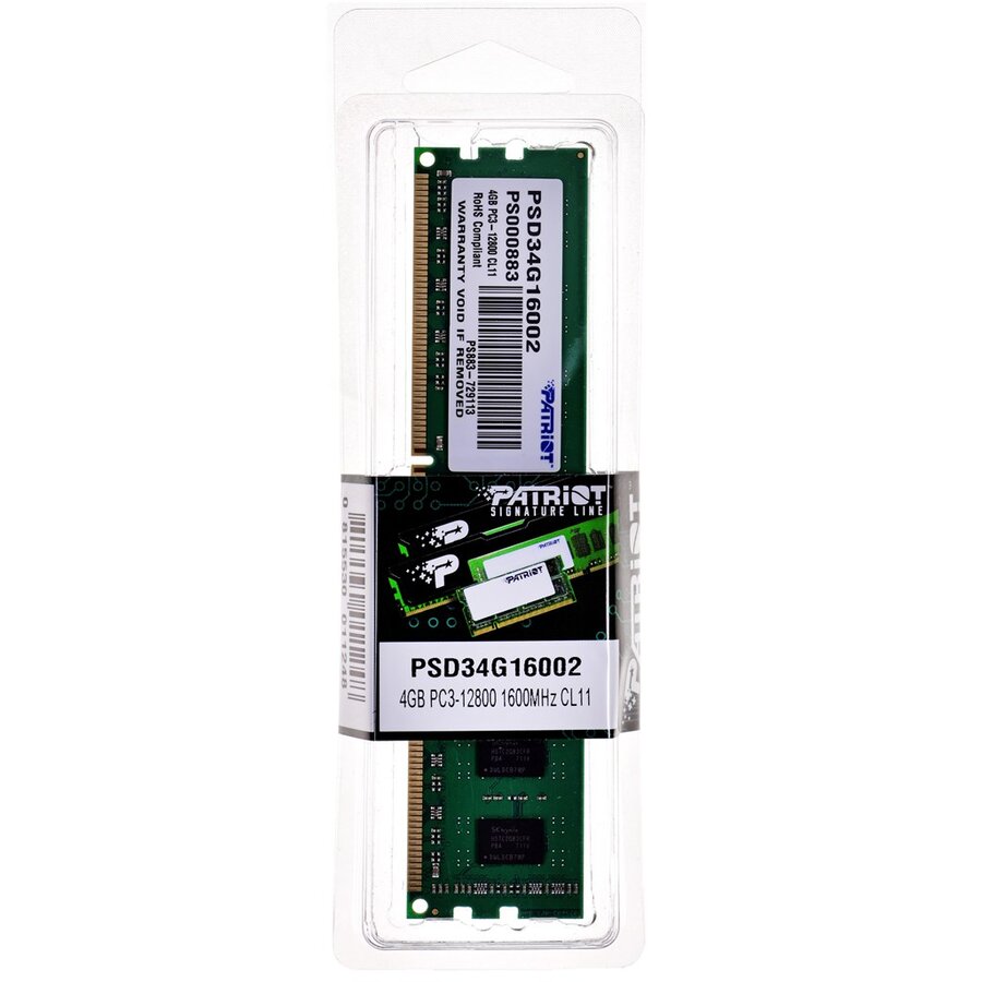 Memorie 4GB PC3-12800  DDR3 1600MHz