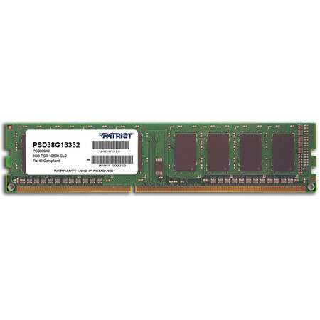 Memorie PATRIOT MEMORY 8GB PC3-10600  DDR3 1333MHz
