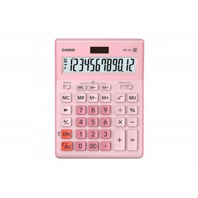 Calculator Birou Gr-12 C-Pk Office 12-Digit Display Roz