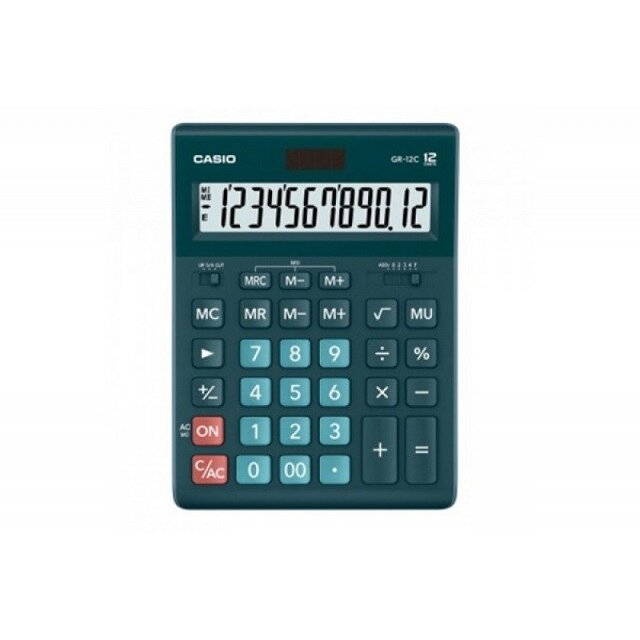 Calculator Birou Office Gr-12 C-Dg  12-Digit Display Verde