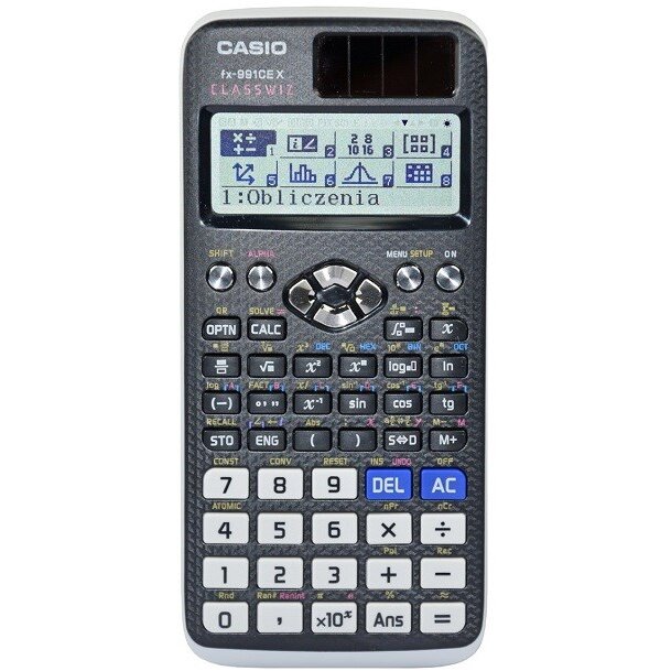 Calculator Birou Scientific Fx 991 Cex Classwiz  12-Digit Display Negru