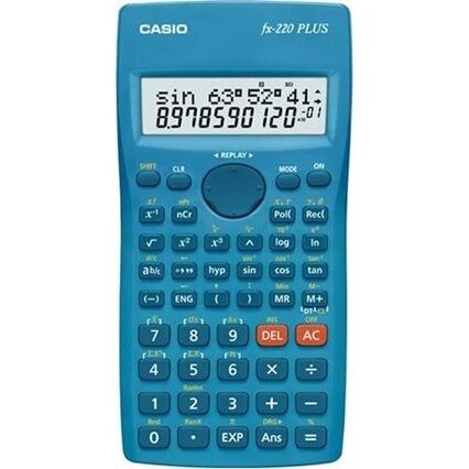 Calculator Birou Scientific Fx-220 Plus-2 12 Digit Display Albastru