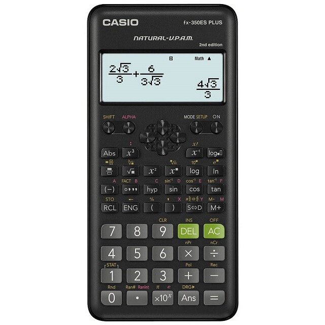 Calculator Birou Scientific Fx-350 Esplus-2  12 Digit Display Negru