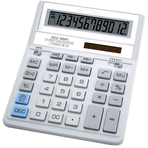 Calculator Birou Office Sdc-888 Xwh 12-Digit Alb