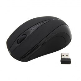 Mouse EM101K Ambidextru RF Wireless Optical 1000DPI