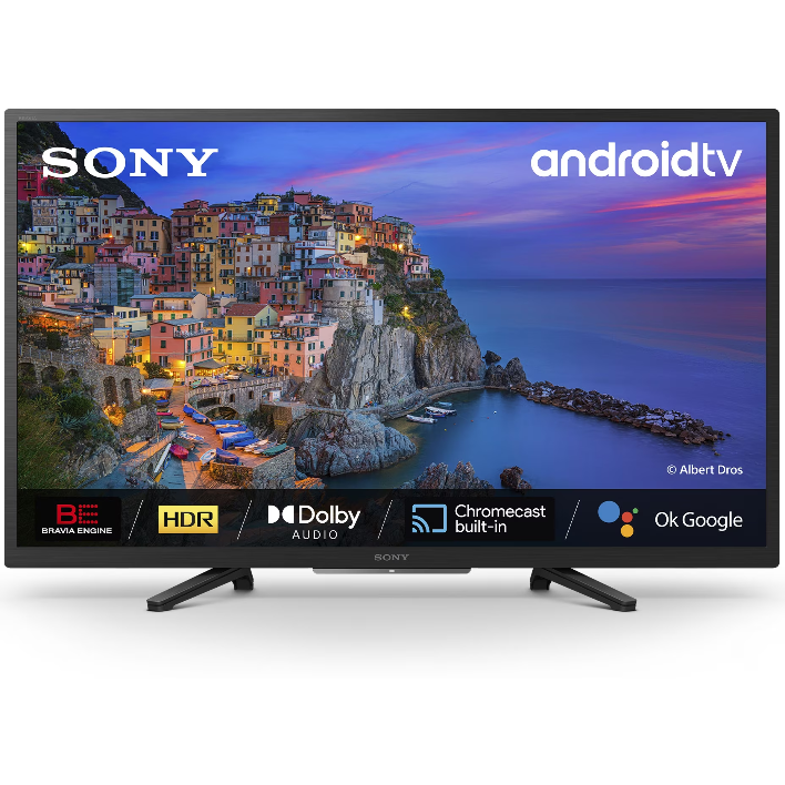 Televizor 32W800 LED 32inch 80cm Smart Android HD Clasa F Negru