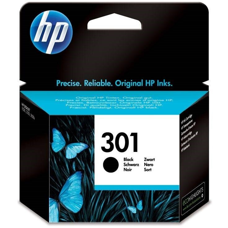 Consumabil HP 301 Black Original Ink Cartridge