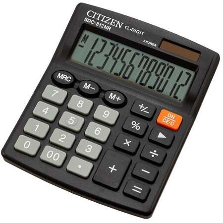 Calculator Birou Citizen SDC-812NR Negru