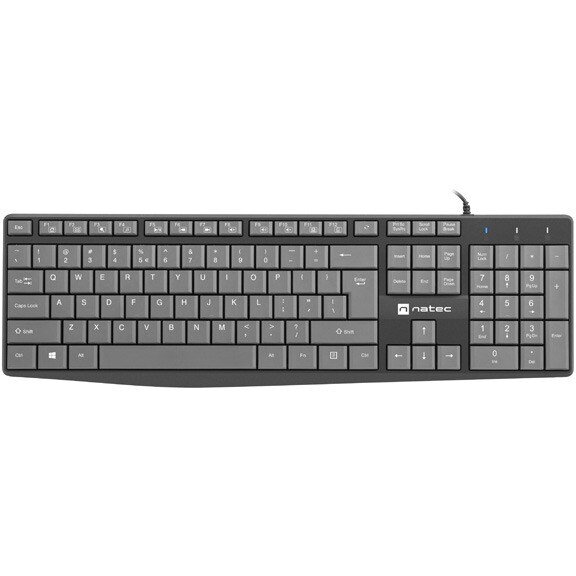 Tastatura Nautilus Slim US   Gri