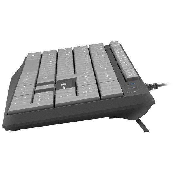 Tastatura Natec Nautilus Slim US Gri — imaginea 3