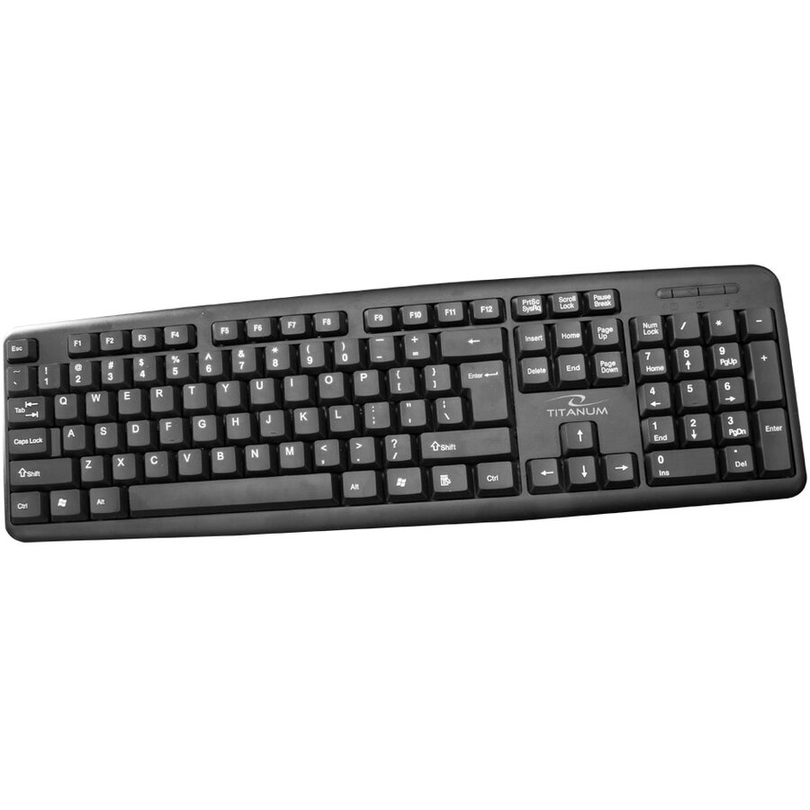 Tastatura TK101  USB Negru