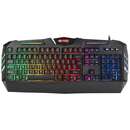 Tastatura Natec Gaming  Fury Spitfire  NFU-0868 RGB Negru