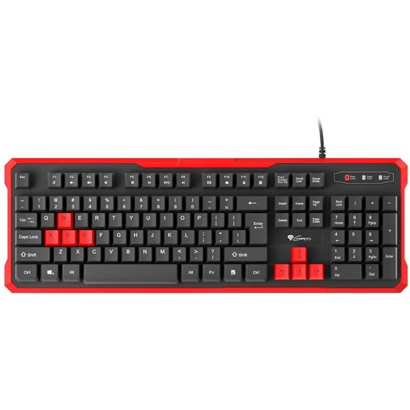 Tastatura genesis Rhod 110 Gaming USB  US Negru