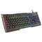 Tastatura Natec Genesis Rhod 400 RGB US Gaming  USB  Negru