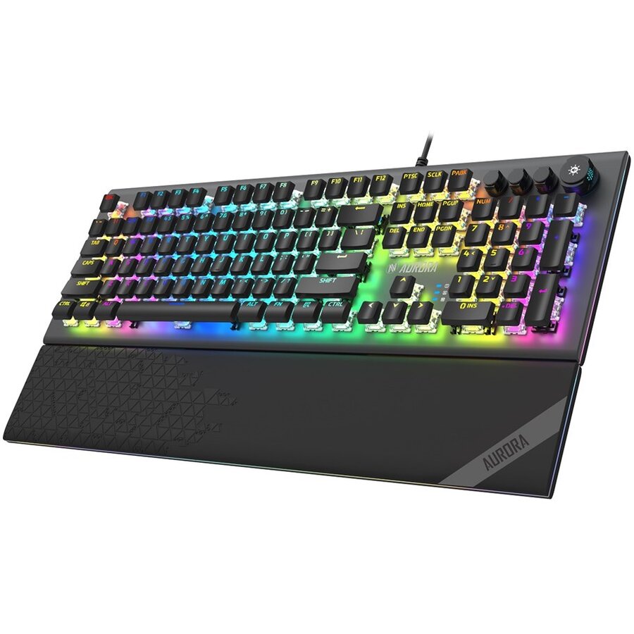 Tastatura Aurora K-5  USB  Negru