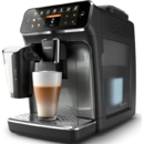 Automat  Seria 4300 EP4349/70 Sistem  Lapte  LatteGo 15bar Display  TFT AquaClean Rasnita Ceramica Cafea Macinata MEMO 2 Negru