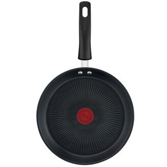 Tigaie Clatite Rotunda Acoperire Interioara Titan 25cm Otel Inoxidabil Negru