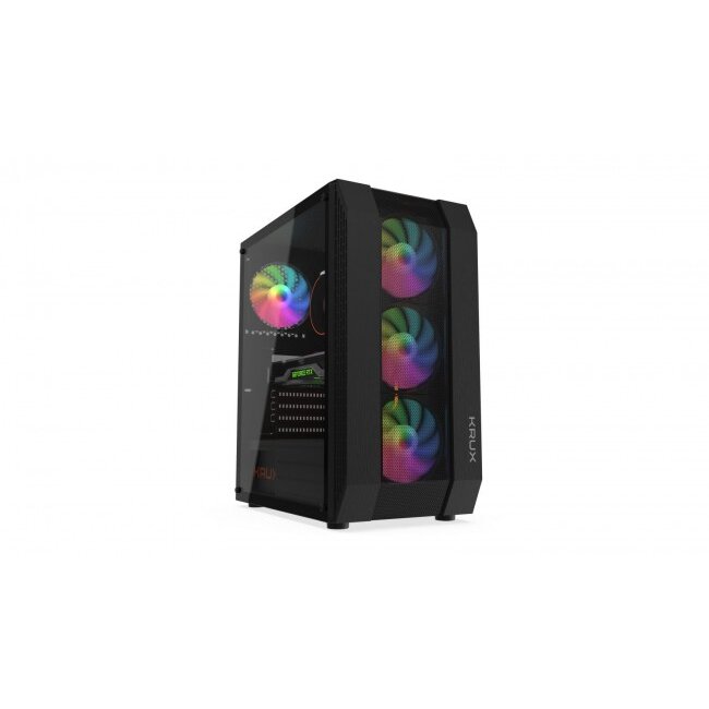 Carcasa Pallas Middle Tower  ATX  micro-ATX  mini-ITX Tempered Glass Negru