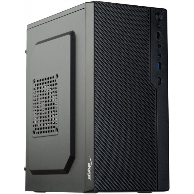 Carcasa AK36BK  Micro Tower micro-ATX  mini-ITX Negru