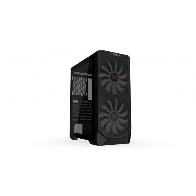 Carcasa Vortex Middle  Tower  ATX  micro-ATX  mini-ITX   Tempered Glass Negru