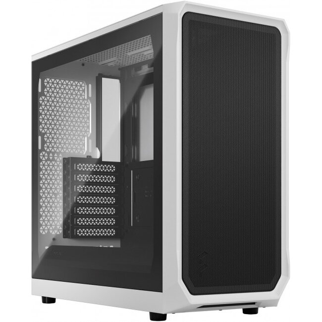 Carcasa Focus 2  ATX  micro-ATX  mini-ITX Middle Tower   Tempered Glass    Alb