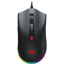 Mouse AOC GM530B  USB  16000DPI Optic  RGB   Negru