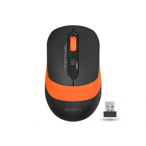 Mouse FG10  2000DPI USB Wireless Portocaliu