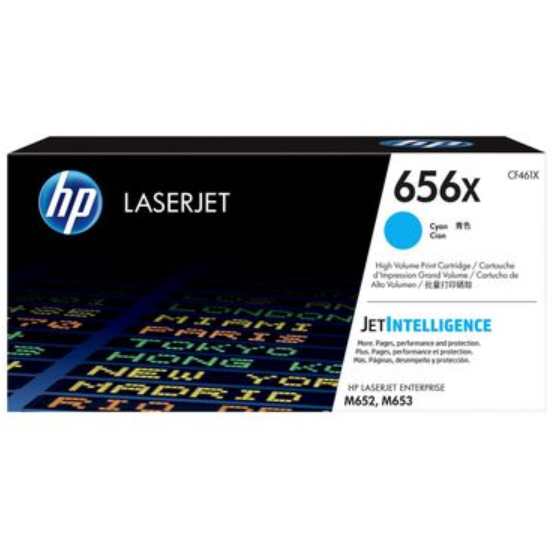 Toner 656X  Cyan Original   LaserJet  CF461X