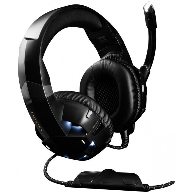 Casti Volcano MC-849 Shield 2 Gaming  miniJack 3.5 mm Ilumionat Negru