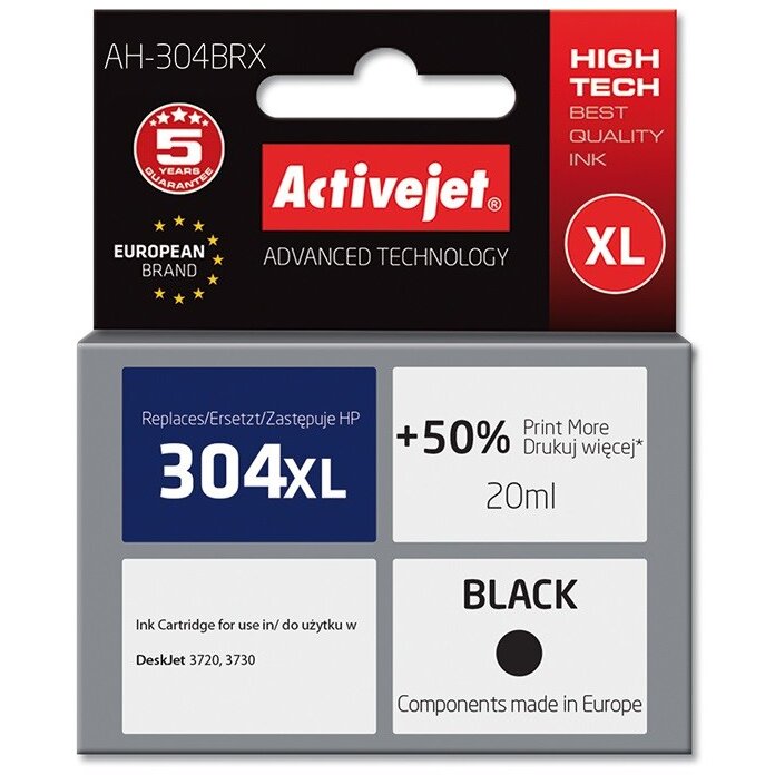 Consumabil AH-304BRX  HP 304XL N9K08AE Premium 20 ml Black