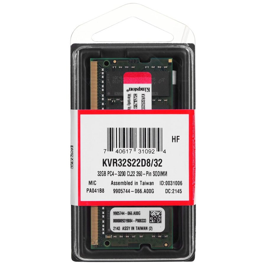 Memorie ValueRAM    32GB DDR4 3200MHz