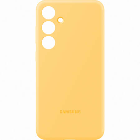 Husa Samsung Silicone Case pentru Galaxy S24+ S926 Yellow