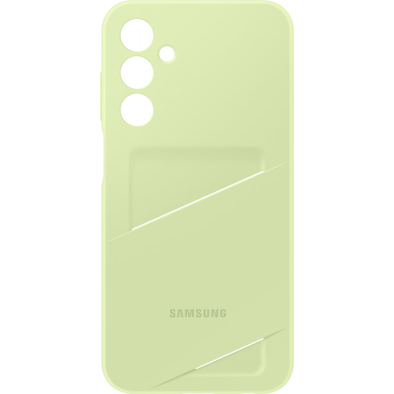 Husa Samsung Card Slot Case pentru Galaxy A25 5G Lime