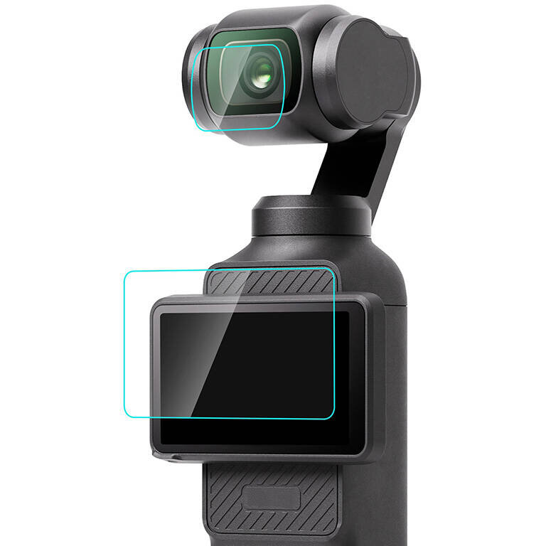 Accesoriu Camera Video Acțiune PULUZ PU950T pentru camera video sport DJI OSMO Pocket 3, Transparent — imaginea 2