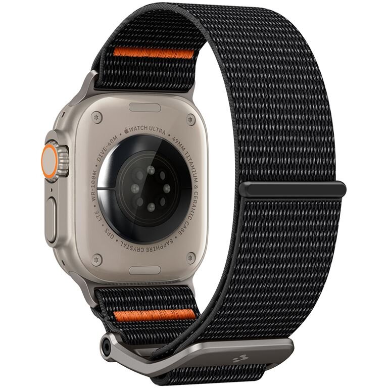 Curea Smartwatch compatibila cu Apple Watch 4/5/6/7/8/9/SE/Ultra1/2 42/44/45/49mm Black