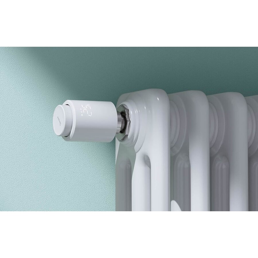 Termostat Sonoff TRVZB Zigbee 3.0, Aplicație dedicată, Control voce, Alb — imaginea 2