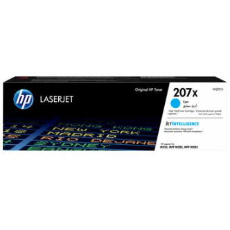 Toner 207X   Original  LaserJet  W2211X  Cyan