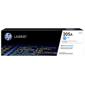 HP CARTUS TONER CYAN NR.205A CF531A 0,9K SN ORIGINAL HP LASERJET PRO M180N - imagine 2