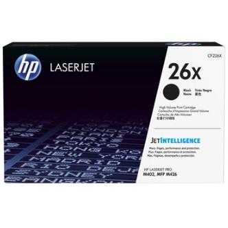 Toner 26X   High Yield LaserJet   Original  CF226X Negru