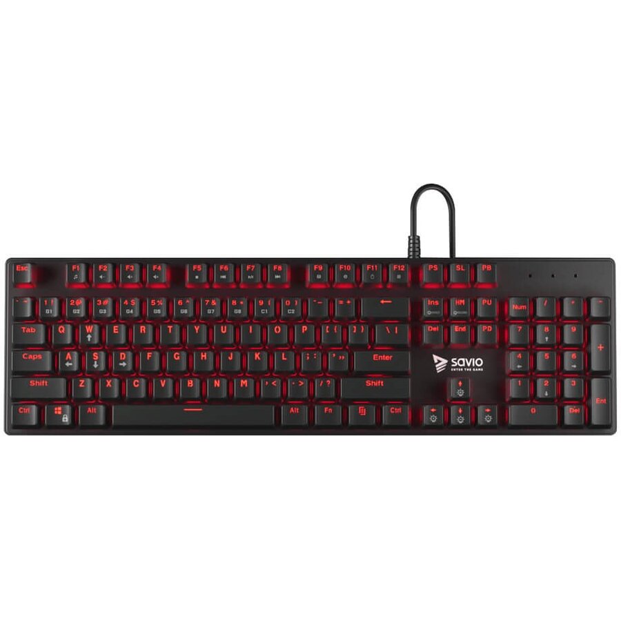 Tastatura  Mecanica Tempest RX USB  Outemu RED US  Negru
