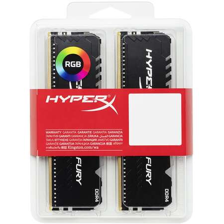 Memorie Kingston HyperX FURY 32GB Dual Channel   DDR4 2400 MHz RGB