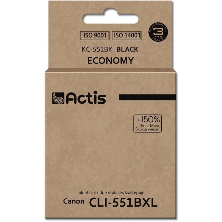 Consumabil KC-551Bk  Canon CLI-551Bk Standard 12ml Black