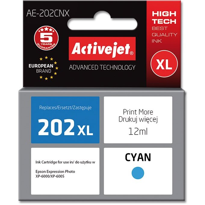 Consumabil AE-202CNX Epson 202XL H24010 Supreme 12ml Cyan