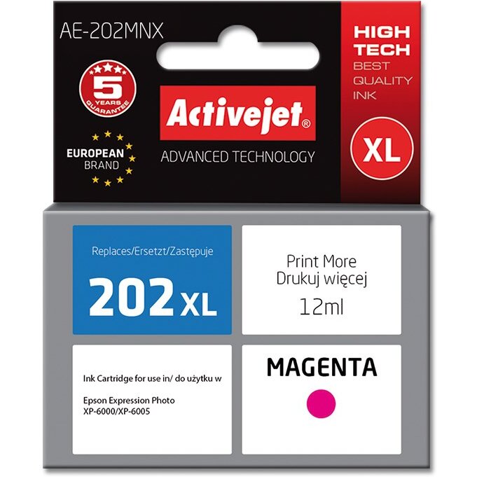 Consumabil AE-202MNX  Epson 202XL H34010 Supreme 12ml Magenta