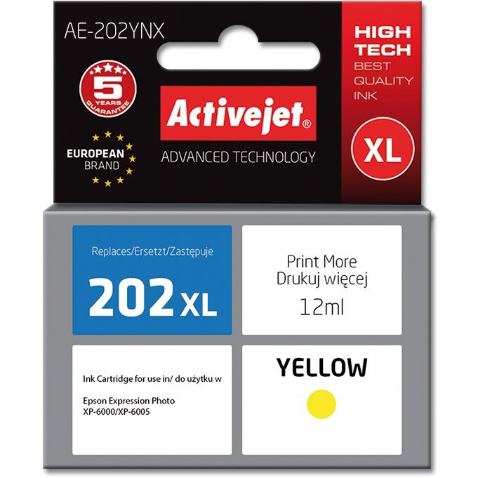 Consumabil AE-202YNX  Epson 202XL H44010 Supreme 12ml Yellow