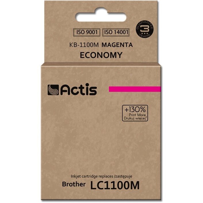 Consumabil KB-1100M  Brother LC1100M/980M Standard 19ml Magenta